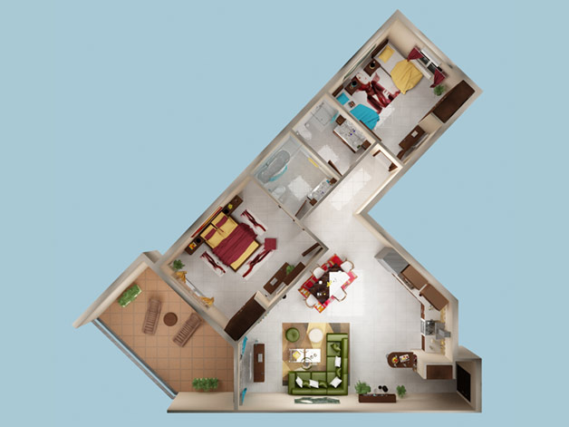 3D REAL VIEW