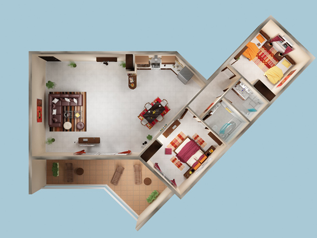 3D REAL VIEW