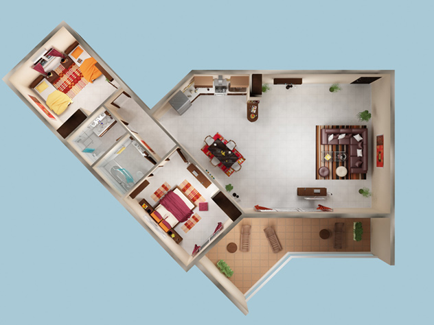 3D REAL VIEW